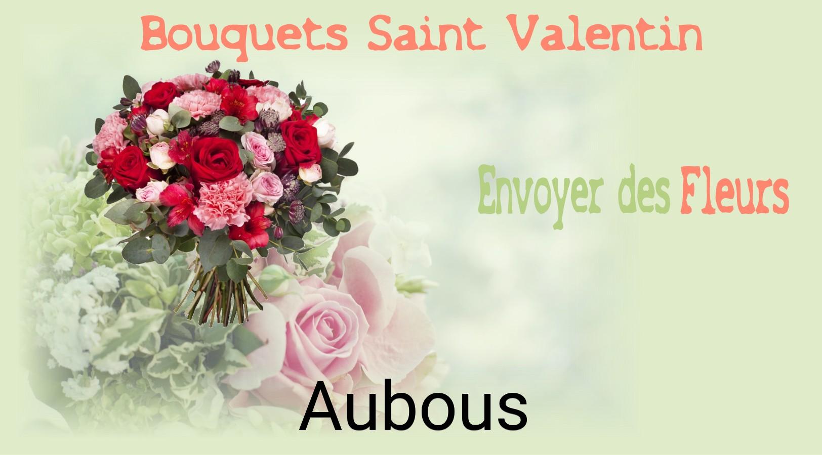 Roses de Saint-Valentin livrées à Aubous